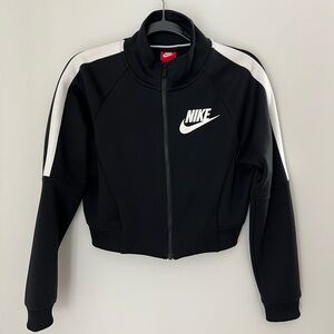 Nike Black and White Bomber Jacket